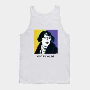 Oscar Wilde Portrait T Shirt Design Tank Top